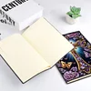 5D Diamond Painting Notebook 50 Pages A5 Diamond Art Diary Book (Purple Cross)