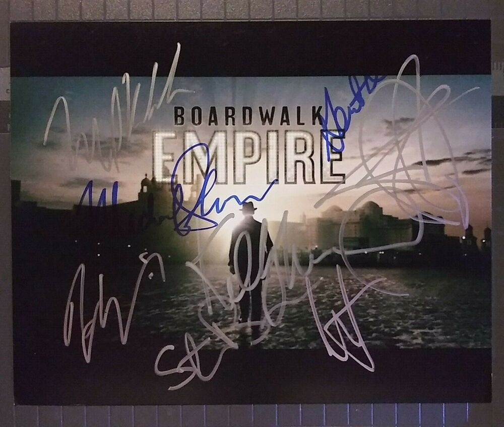 Boardwalk Empire signed 8x10