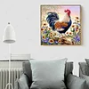 Diamond Painting-5D Full Round Drill Standing Rooster