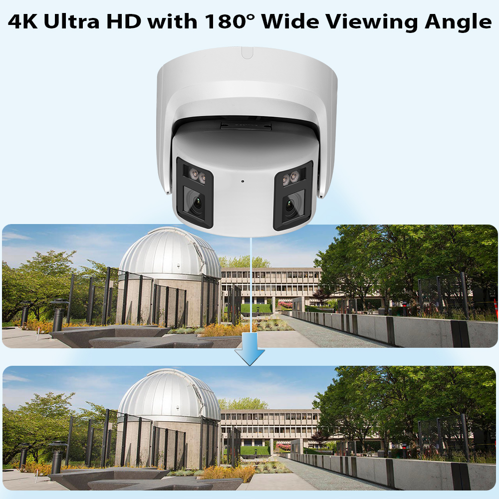 hikvision cameras, panoramic security camera