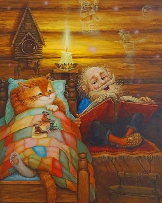 

Night Story Time – Paint By Numbers - 40*50CM, 501 Original