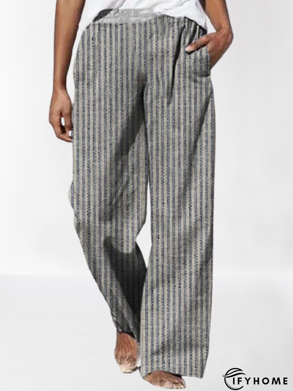 Striped Loose Casual Pants | IFYHOME