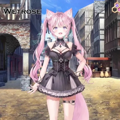 [Deposit Poll] Wetrose Hakui Koyori 博衣こより Maid Outfit Cosplay Costume