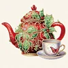 (Multi-Style)Christmas-Partial Special Shaped Diamond Painting 30*30CM