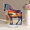 Diamond Painting Acrylic Horse Diamond Painting Art Tabletop Decorations
