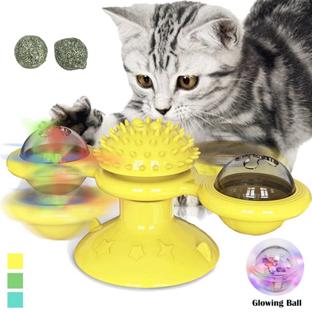 pet zone fly by spinner cat toy