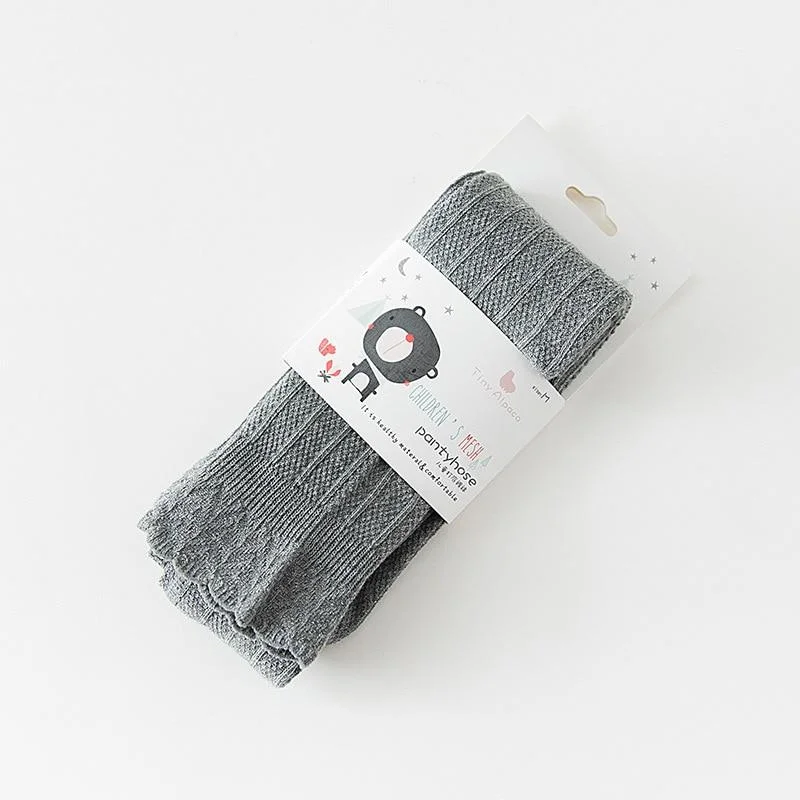 YWHUANSEN Double Needle Patchwork Cotton Leggings for Girls Spring Autumn Leggings for Children Fashionable Legging Infantil