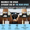4-In-1 Car Seat Back Storage Bag with Tissue Cup Holder Hanging Hooks Organizer