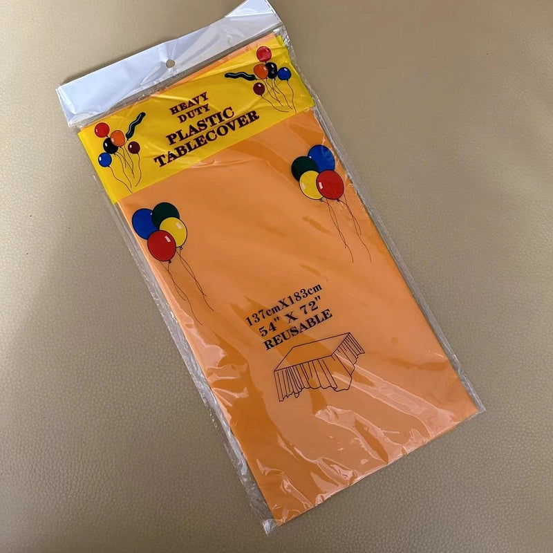 Modern Style Solid Color Cloth Party Street Tablecloth