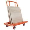 [US Local Warehouse] Heavy Duty Drywall Sheet Cart Panel Dolly Wooden Board Trolley Flatbed Handcart