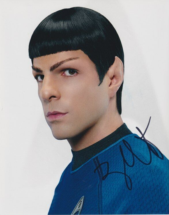 Zachary Quinto (Star Trek) signed in-person 8x10 Photo Poster painting