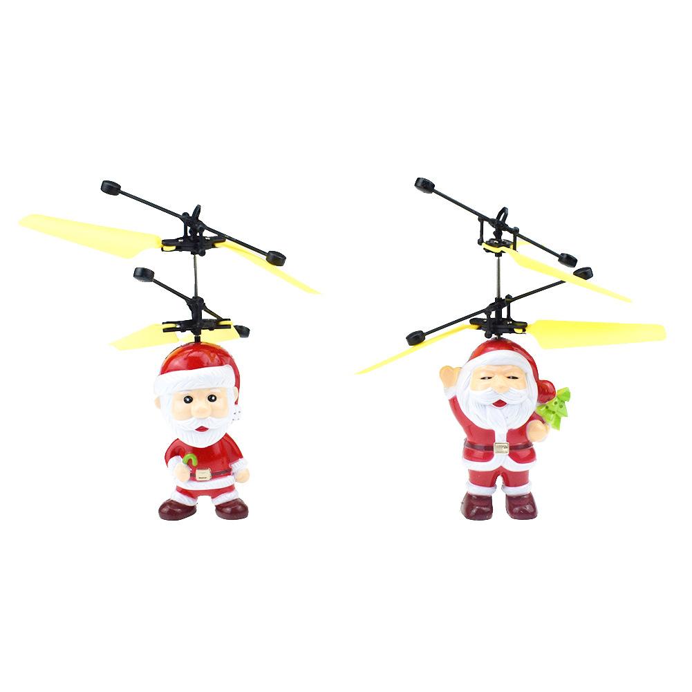 

Infrared Emission Suspension Santa Claus Sensor Induction Aircraft Kid Toy, 501 Original