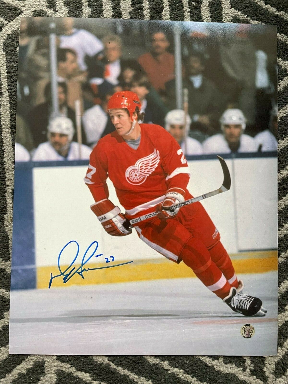 Detroit Red Wings Darryl Sittler Signed Autographed 11x14 Photo Poster painting COA