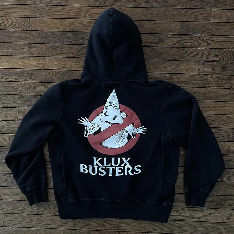 Sopula Klux Busters Graphic Black Hoodie