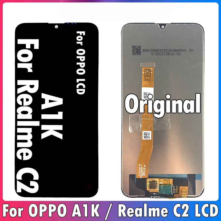 6.1" Original For OPPO Realme C2 RMX1941 LCD Display Touch Screen Digitizer Assembly Replacement Parts For OPPO A1K CPH1923 LCD