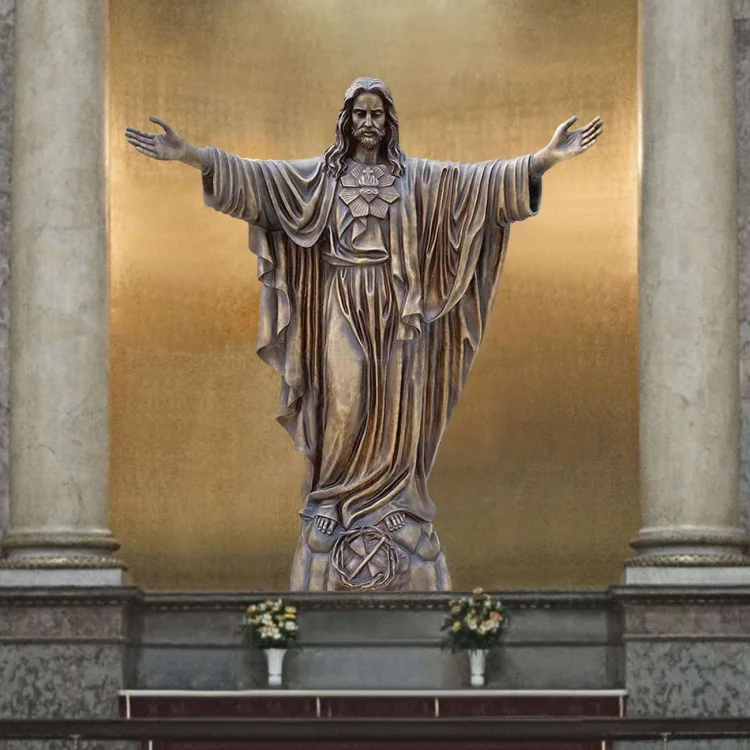 Bronze Jesus Christ Statue - "Christ the Redeemer"