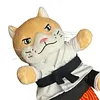 Cat Puppet Wrestler with Protective Sleeve Stuffed Animal Plush Cat Hand Glove Play & Enrichment for Boredom Busting Training and Exercise