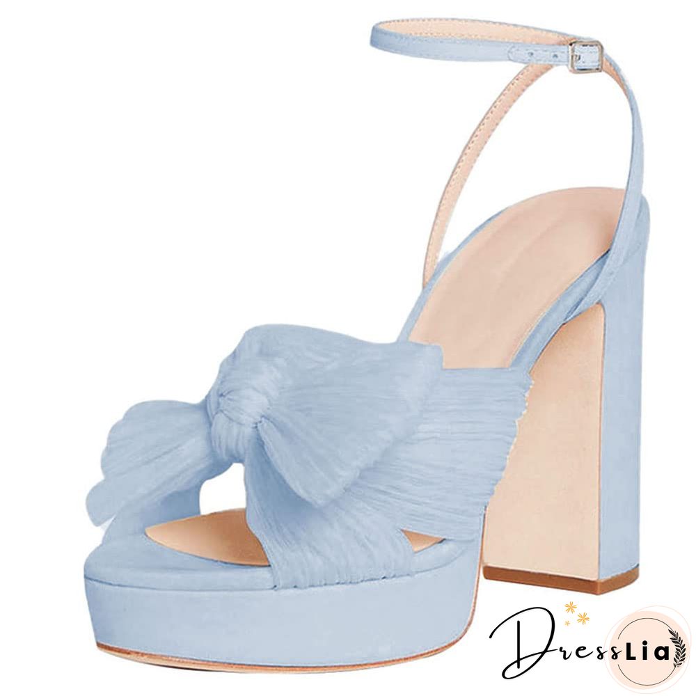 Brand New Platform Summer Simple High Heeled Women's Sandals Shoes Wedding Shoes Big Size 43 Bridal Shoes