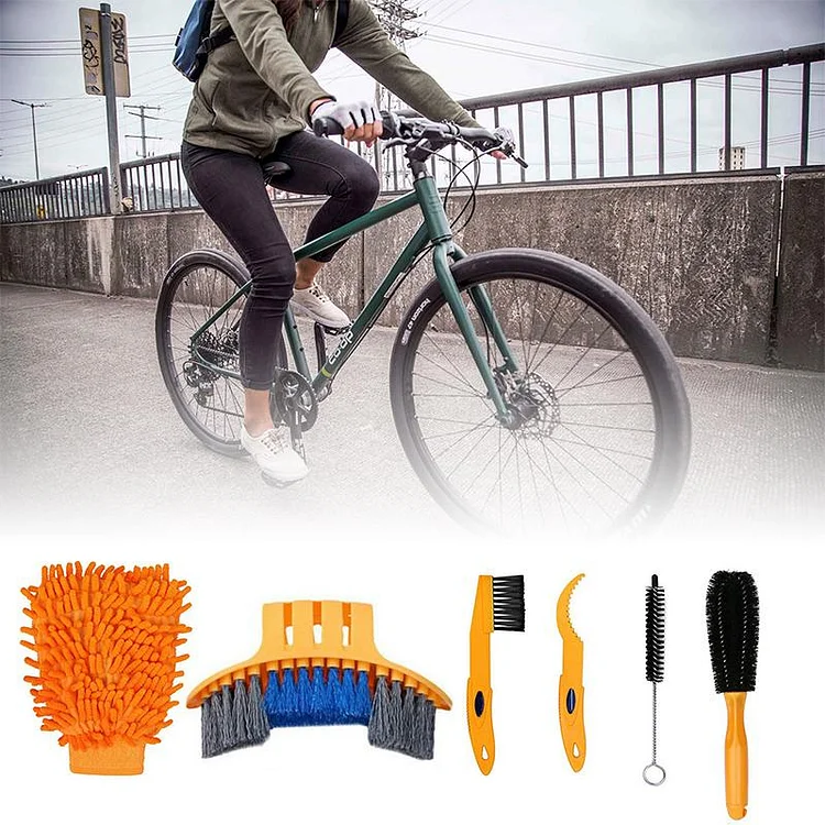 Bicycle Cleaning Kit (6 PCs) | 168DEAL