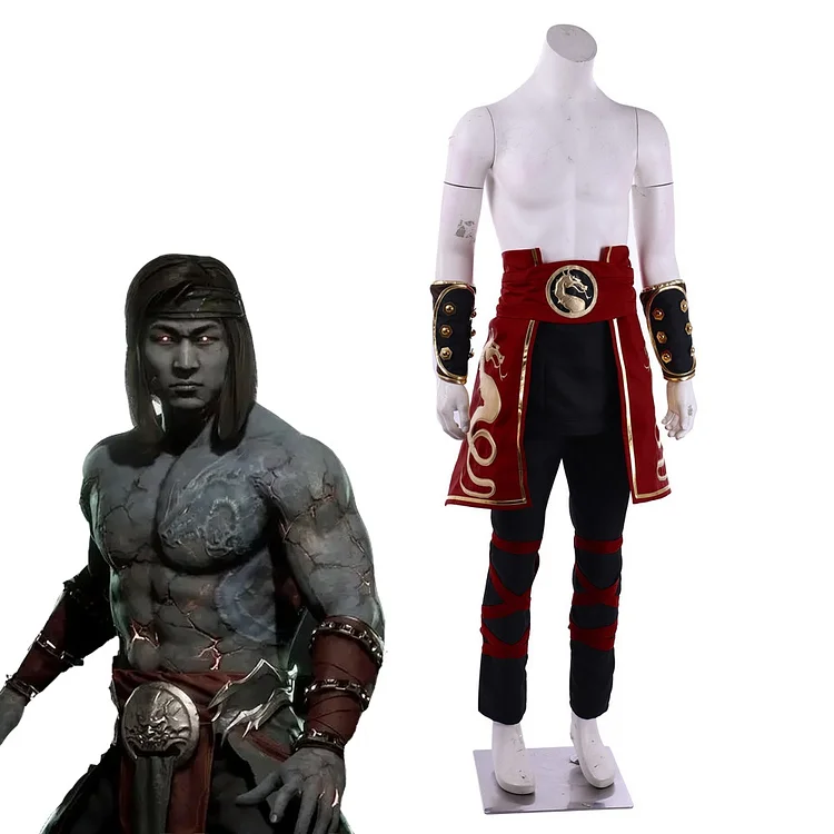 Mortal Kombat Liu Kang Cosplay Costume