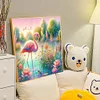 Flamingo Stream-Full Round Diamond Painting 40*40CM