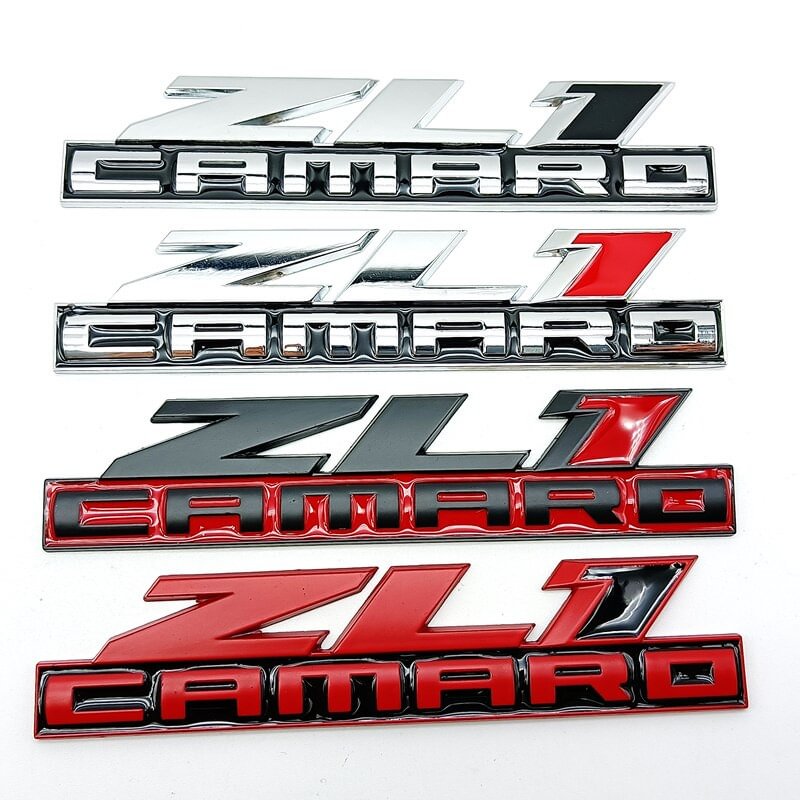 ZL1 Camaro Emblem Badge Decals Front Hood Grille for Chevrolet Camaro ZL1 voiturehub dxncar
