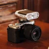 Retro Top Flash SLR Micro Single Camera Universal External Lightweight Portable Hot Shoe Light Outdoor Portrait Fill Light Photography Flash