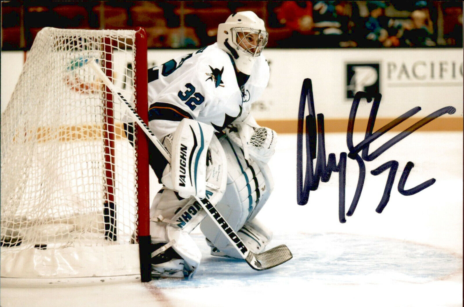 Alex Stalock SIGNED autographed 4x6 Photo Poster painting SAN JOSE SHARKS #2