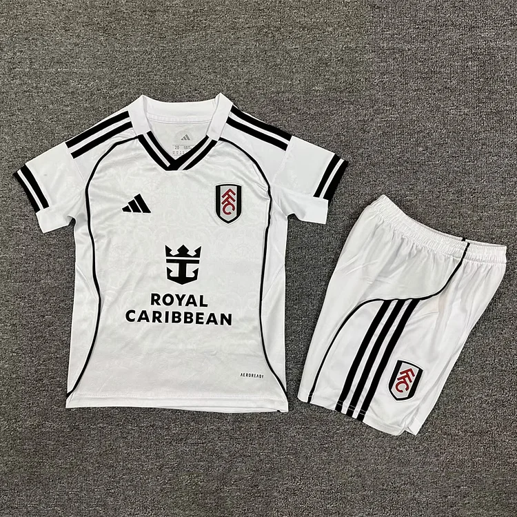 Kids Fulham 25/26 Home Football Jersey