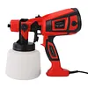 1400ml 220V Paint Sprayer 3 Mode&5 Barss Nozzles Auto Furniture Wall Sprayer Kit