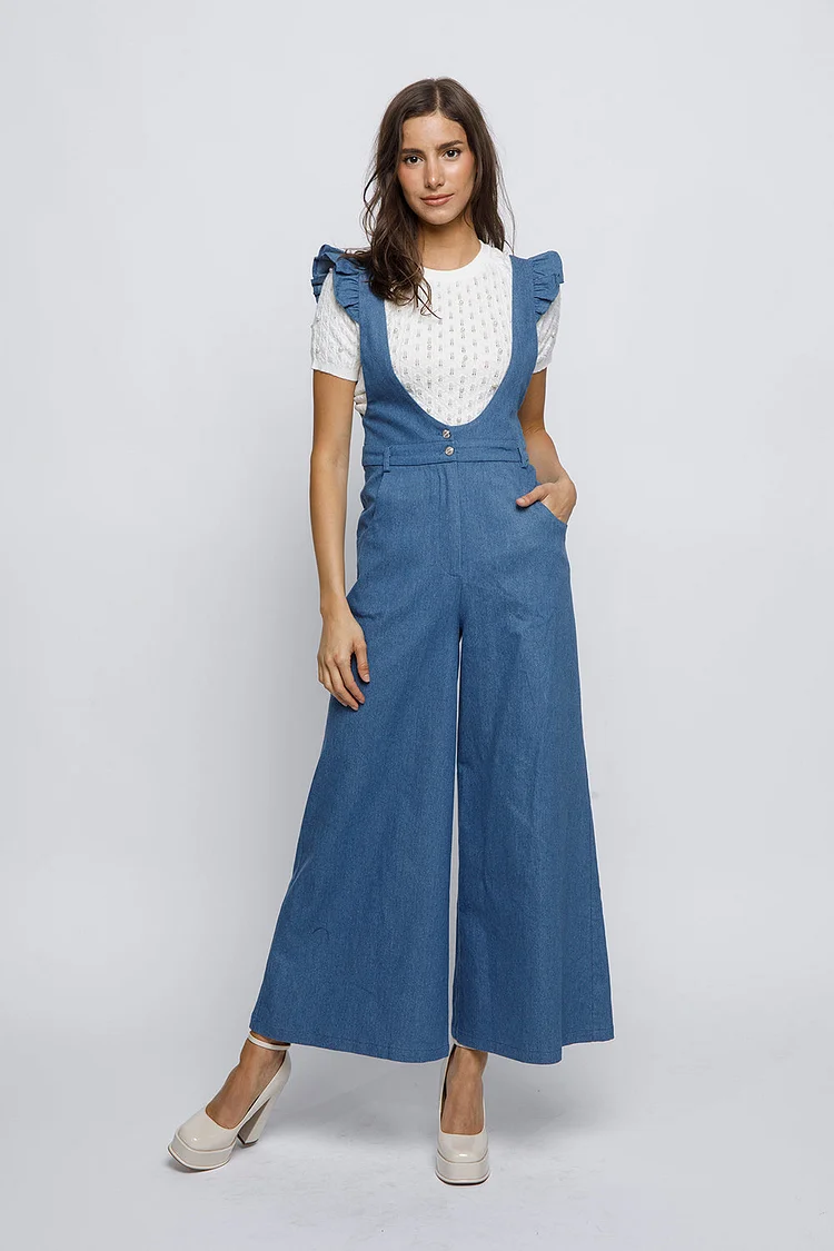 Nathalie Denim Jumpsuit
