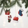 Cute Christmas Tree Resin Hanging Decors