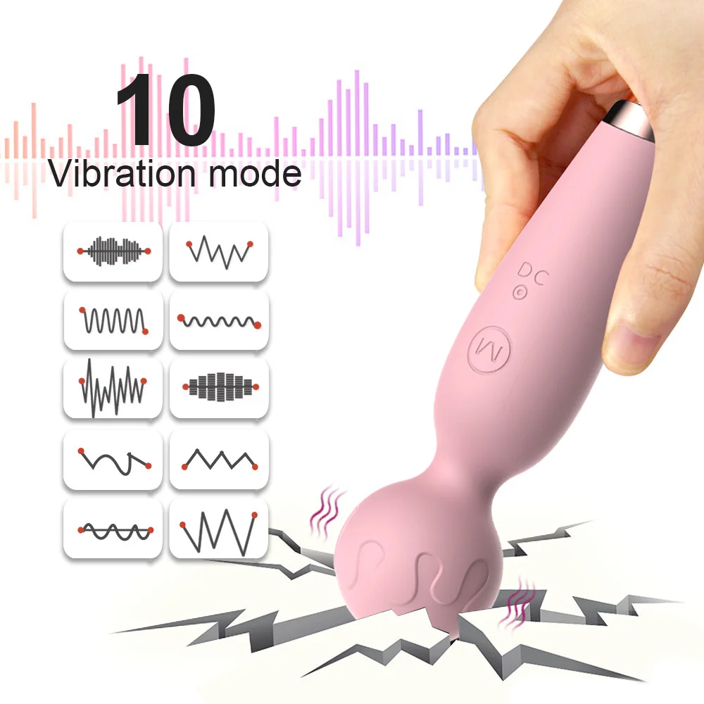10 Speeds Magic Wand Massage Vibrator For Women