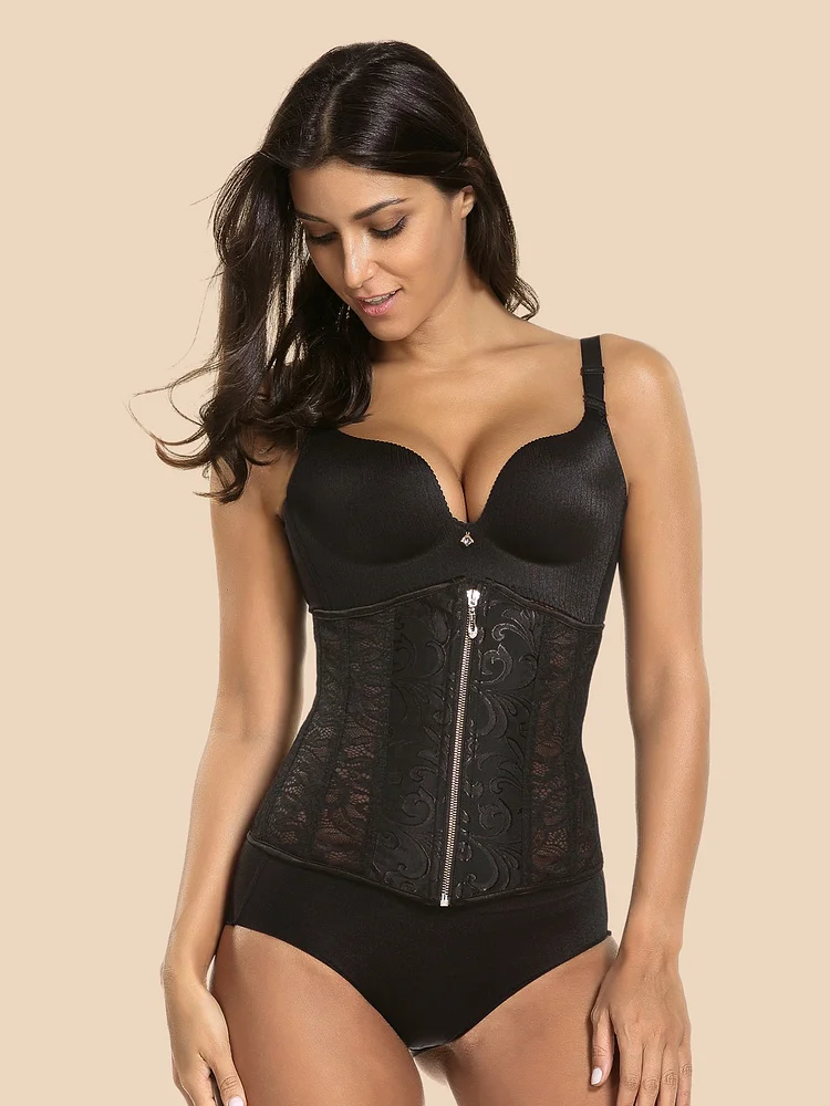 Lace body shaping underwear court chest bridal dress body corset