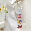 >SALE<DIY Diamond Art Key Rings Unicorn Keychain Supplies Gift for Kids (PT24)