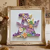 Letter Special Shaped 5D DIY Partial Drill Diamond Painting Kits for Adults Beginners Home Decor Diamond Dots Paintings Diamonds Paintings Gem Art 11.81 X11.81inch