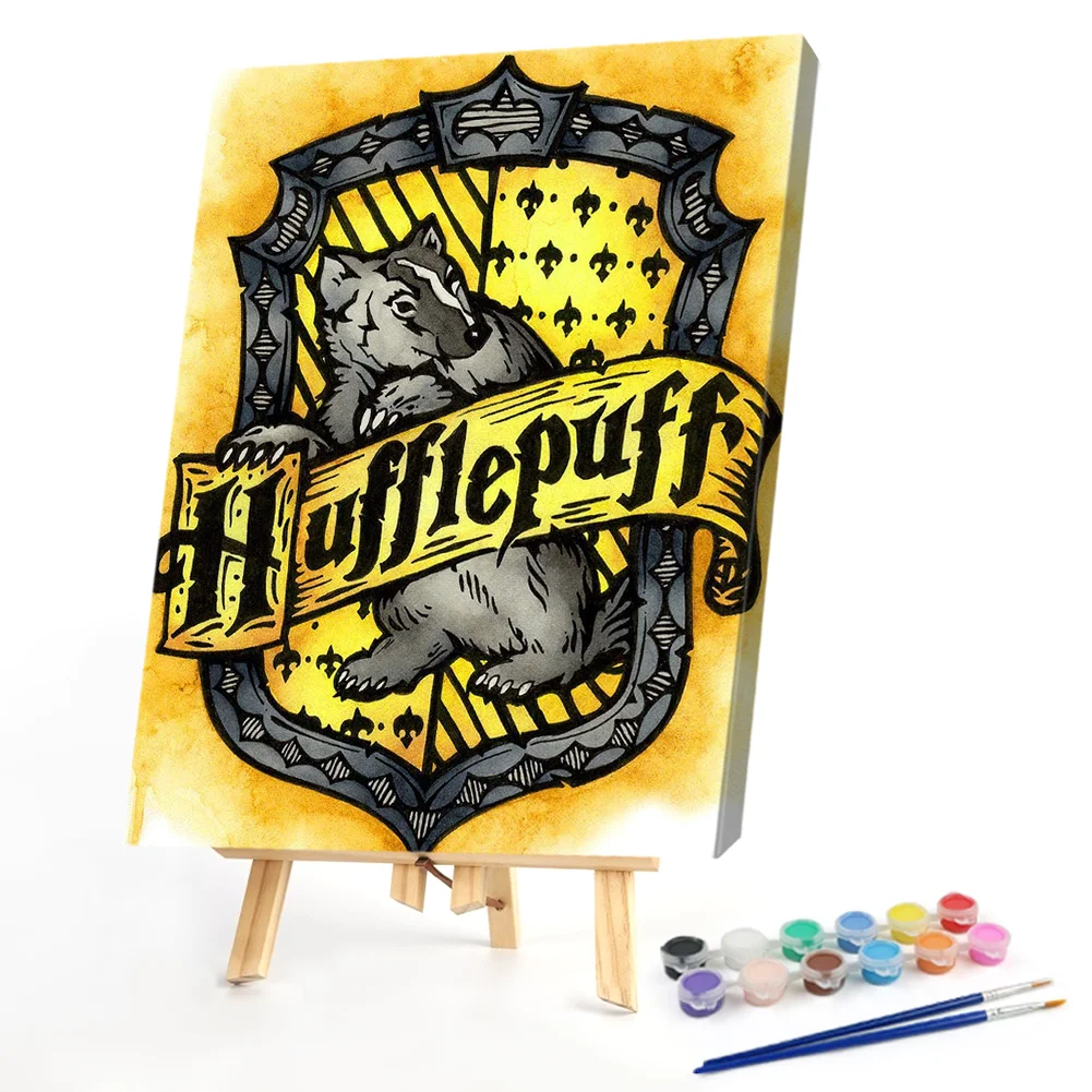 Magic School Badge - Paint By Numbers(50*40CM)