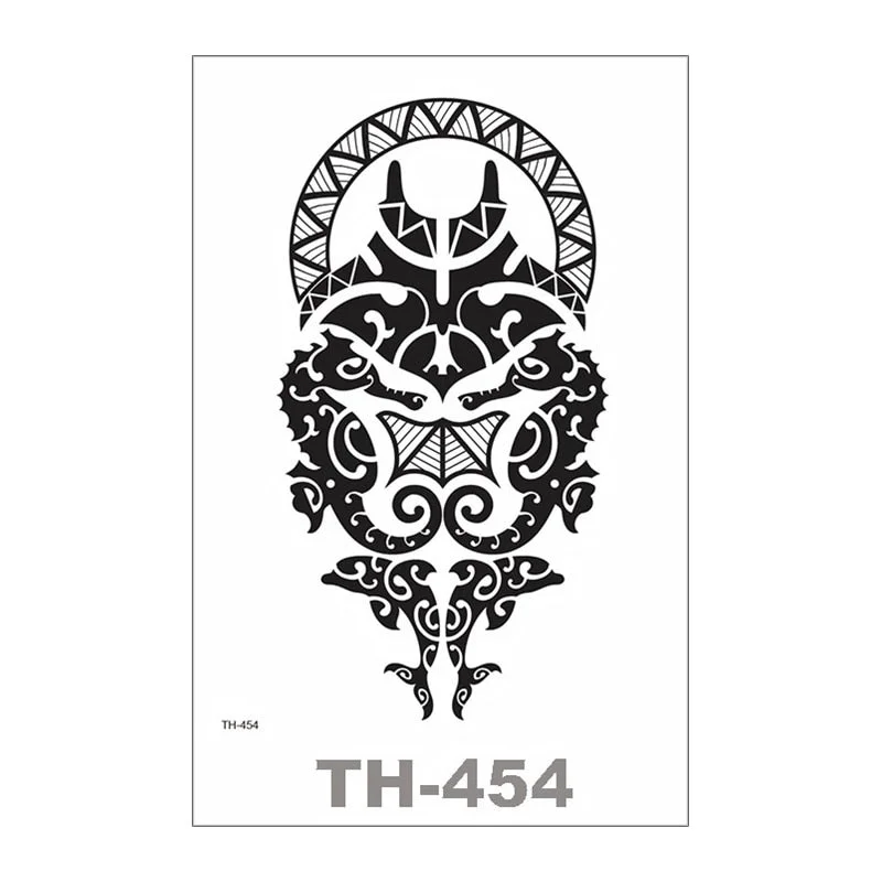 SDRAWING Temporary Tattoo For Women Sexy Tattoo Stickers Body Art Tattoo Chest Stickers Arm Tattoo Men Fashionable Fake Tatoo Cool Tattoo