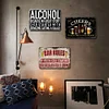 3pcs - Wine Element - Vintage Metal Signs(8*12Inch) - Bar
