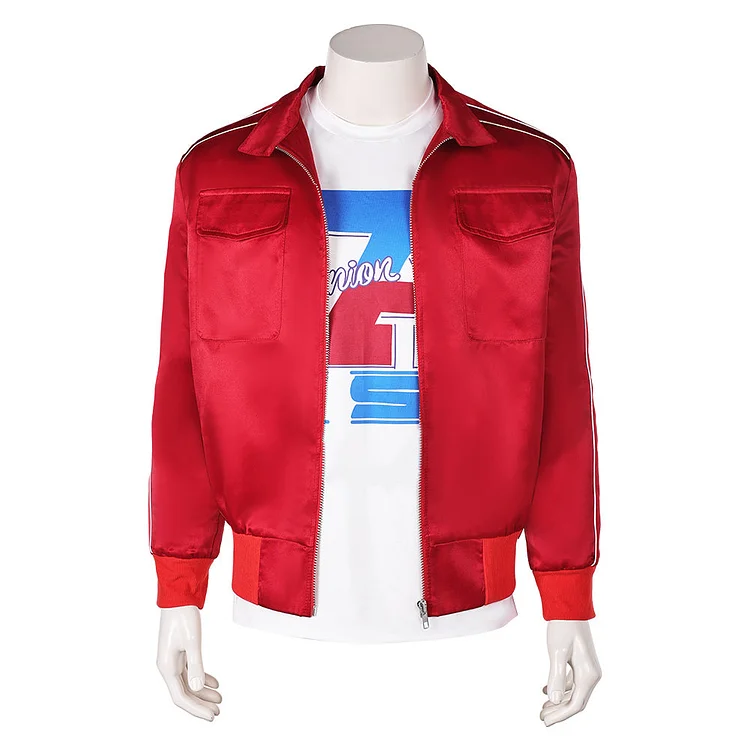 Movie The Fall Guy (2024) Colt Seavers Red Jacket Set Cosplay Costume Outfits Halloween Carnival Suit