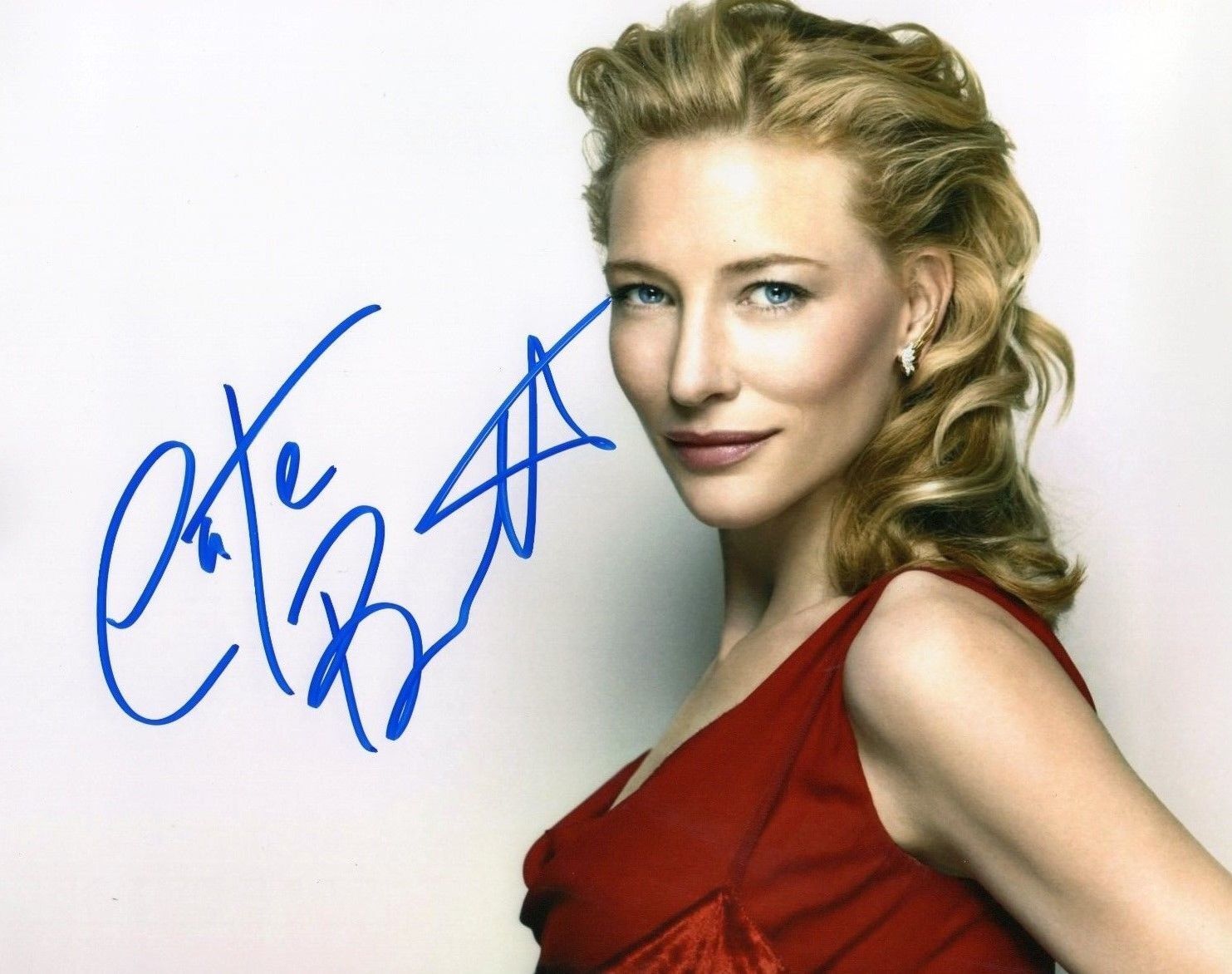 CATE BLANCHETT AUTOGRAPHED SIGNED A4 PP POSTER Photo Poster painting PRINT