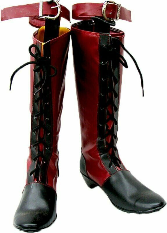 Black Butler Ciel Cosplay Boots Red