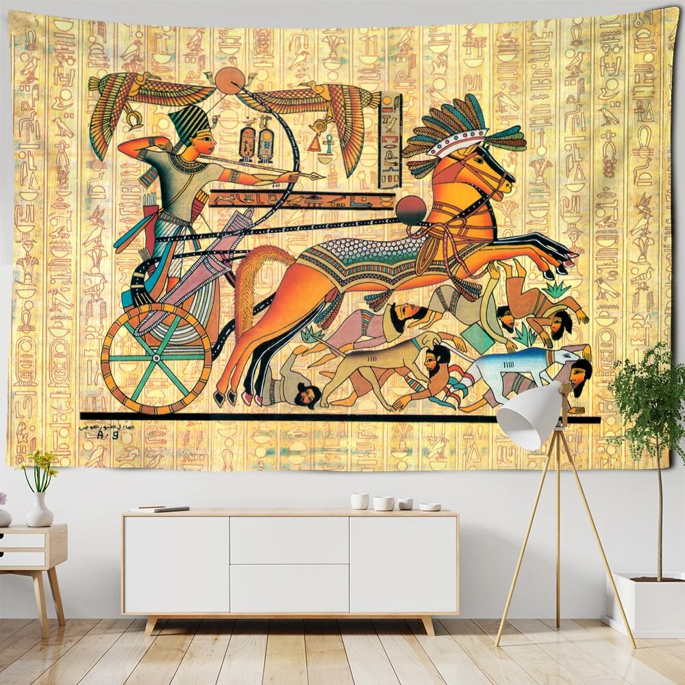 Ancient Egyptian Tribal Savage Tapestry Wall Hanging Home Dorm Decor Bedspread Throw Art Home Decor