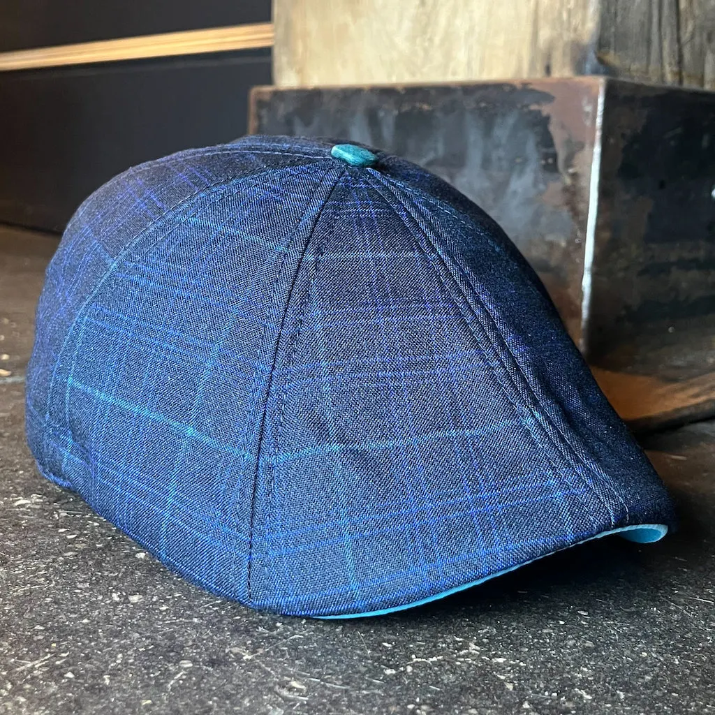 Hatsfashion-The Midnight Summer Peaky   Cap - Plaid