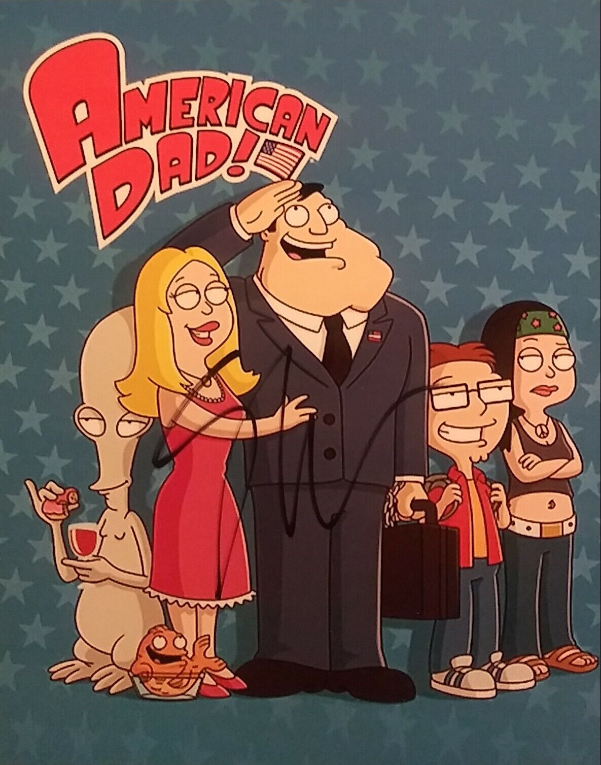 Seth MacFarlane signed 8x10