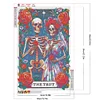 (40*60cm)Skull Tarot - Full Round Drill Diamond Painting