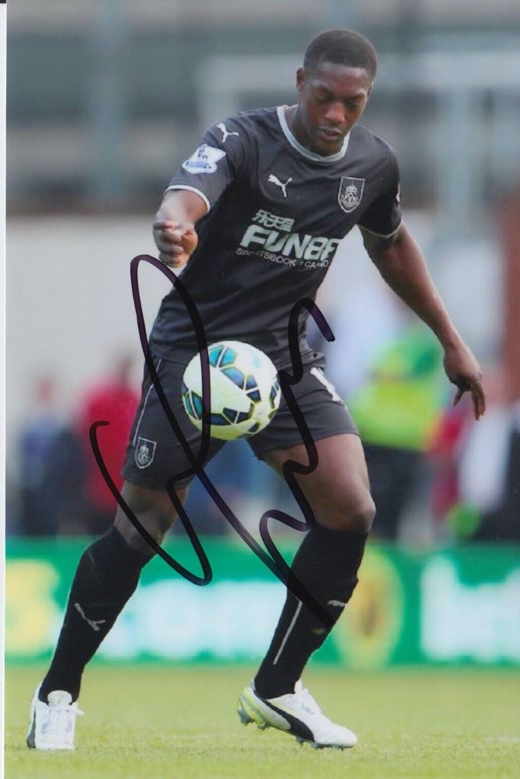 MARVIN SORDELL HAND SIGNED 6X4 Photo Poster painting - FOOTBALL AUTOGRAPH - BURNLEY.