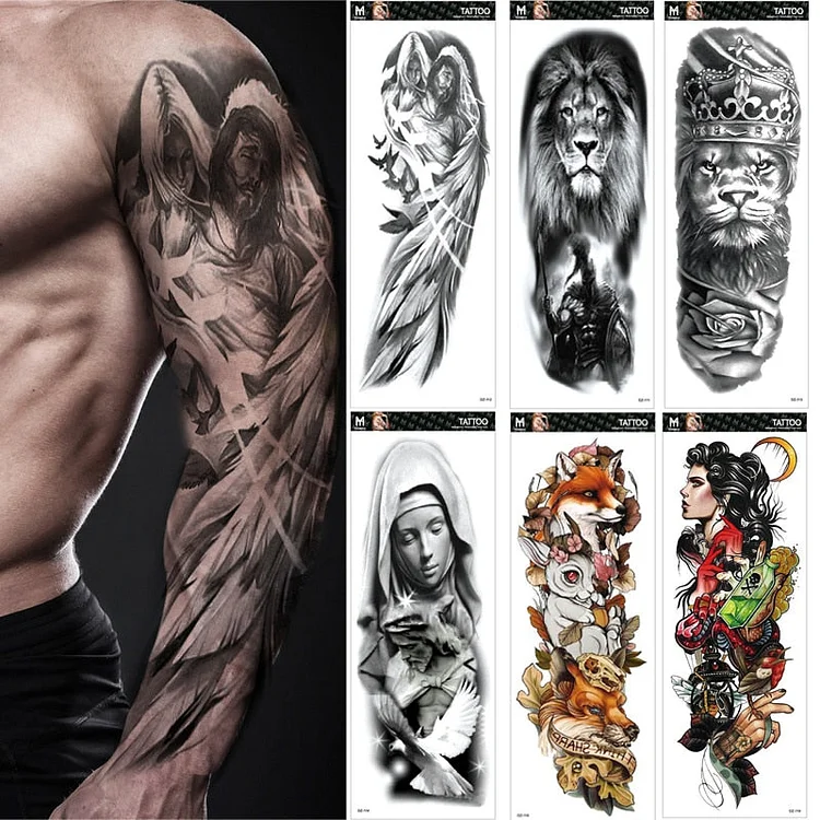 Buy Angel Wings Large Temporary Tattoo Full Sleeves Temporary Online in  India  Etsy