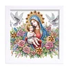 5D DIY Partial Special Shaped Drill Diamond Painting Madonna Art 19.2x19.2cm