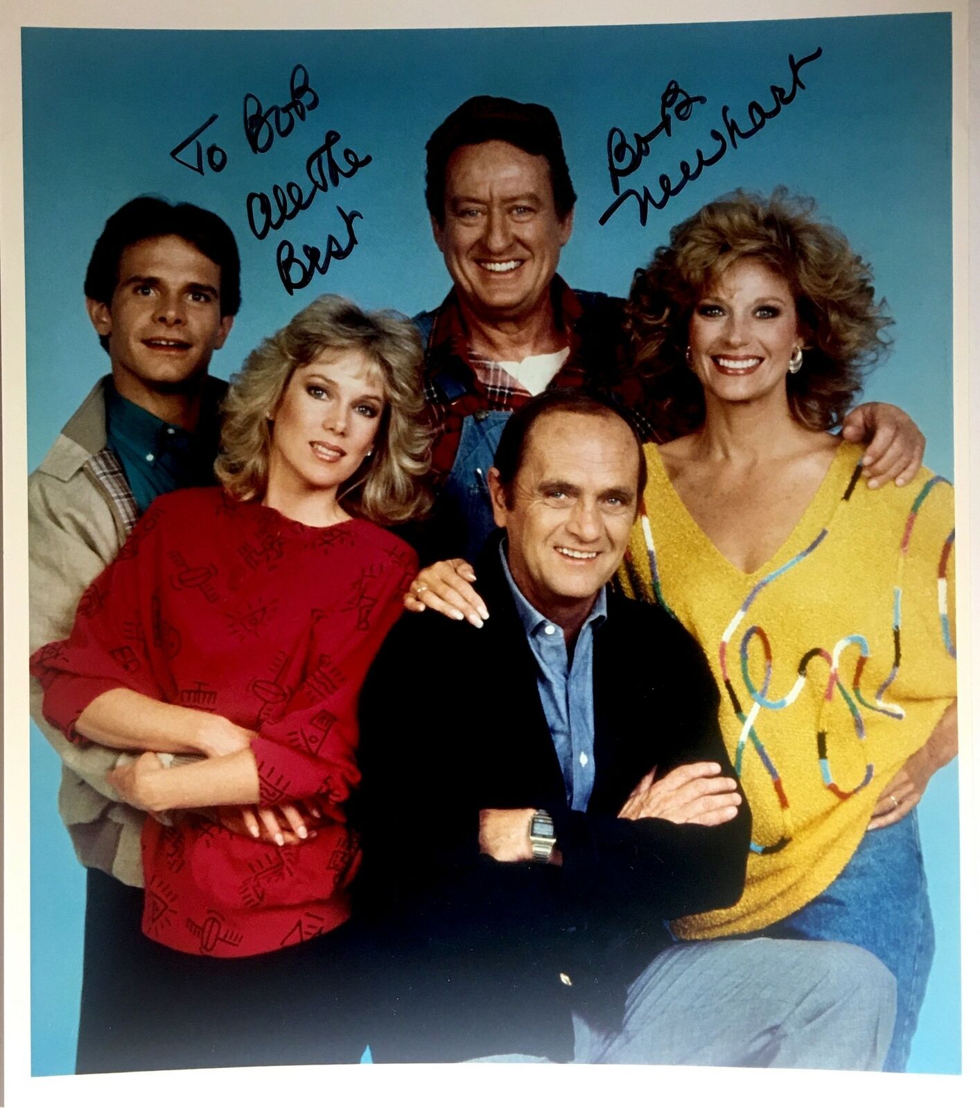 Bob Newhart Signed 8x10 Photo Poster painting Elf The Big Bang Theory Actor Comedian Autograph